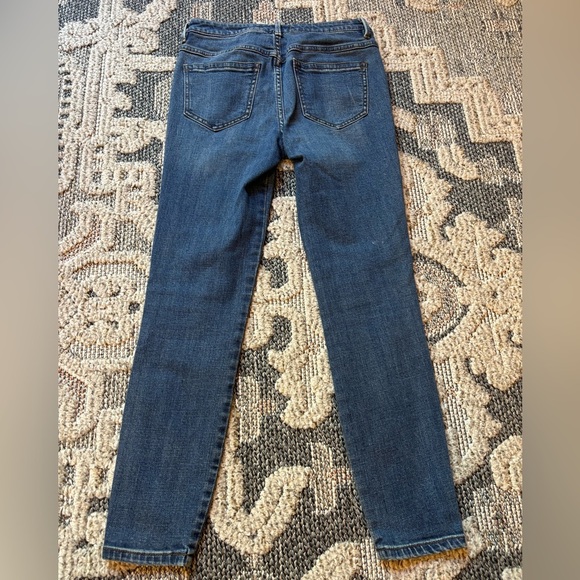 Free People Button Fly Skinny Jeans Womens Size 26 - Picture 2 of 4